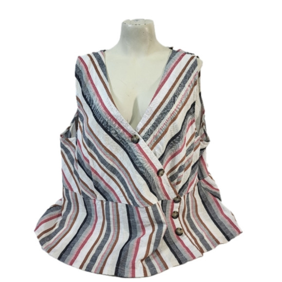 NWT Love & Legend Patterned Blouse - Picture 1 of 8